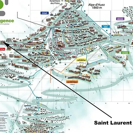 2p Pour 6 A L'alpe D'huez - Skis Aux Pieds, Balcon Sud, Animaux Ok, Parking Privatif - Fr-1-405-343 *